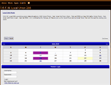 Tablet Screenshot of ibewlocal266.org